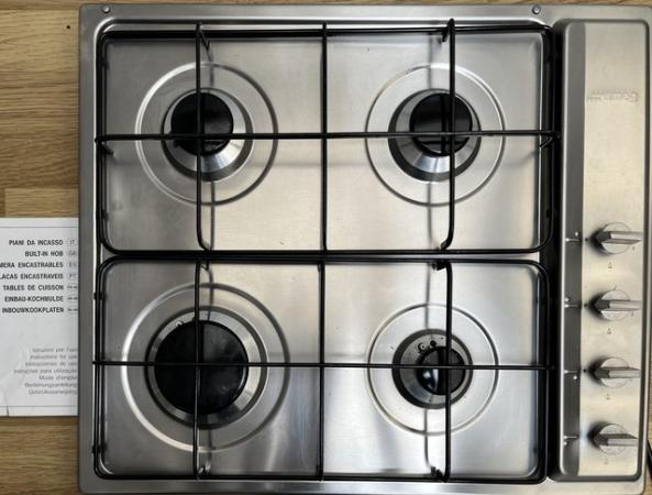 Image 1 of Smeg S64S Built in Gas Hob in Stainless Steel