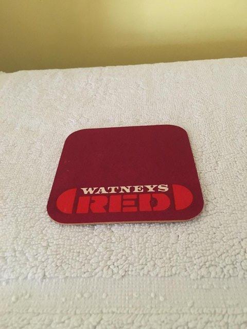 Preview of the first image of Watneys Red Barrel Beer Mat-Unused.