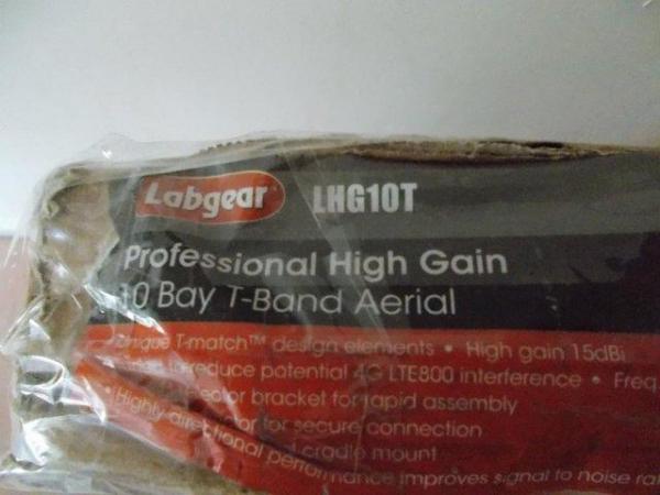 Image 1 of New Boxed Labgear Professional High Gain 10 bay T band Ariel