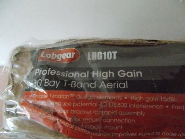 Preview of the first image of New Boxed Labgear Professional High Gain 10 bay T band Ariel.