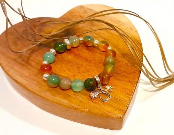 Image 12 of Semi precious beaded bracelets ~ helping to beat cancer