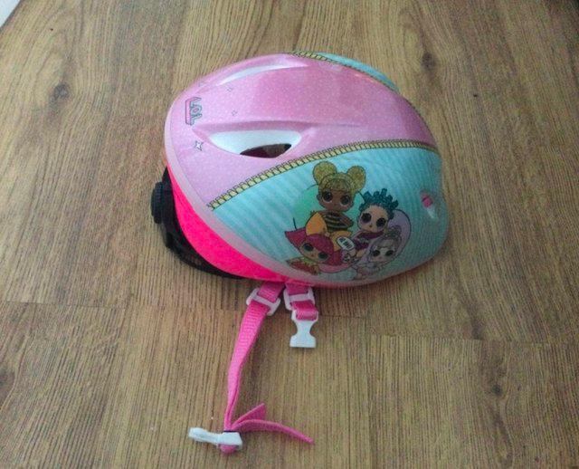 Preview of the first image of Kids protective helmet LOL cycle.