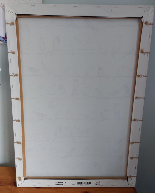 Preview of the first image of Bird display board,  no pegs.