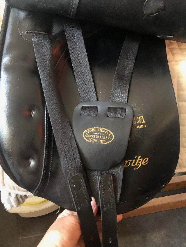 Preview of the first image of Keiffer Dressage Sadddle 17 Inch Medium.