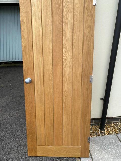 Preview of the first image of Internal Timber Door with handle.