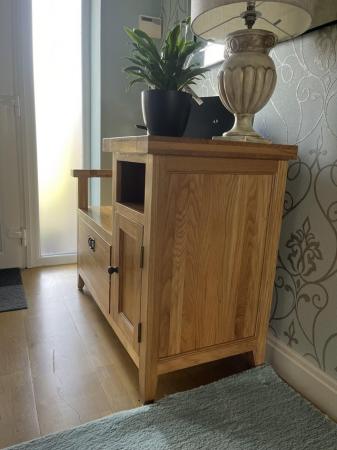 Image 1 of Telephone table with seat for sale