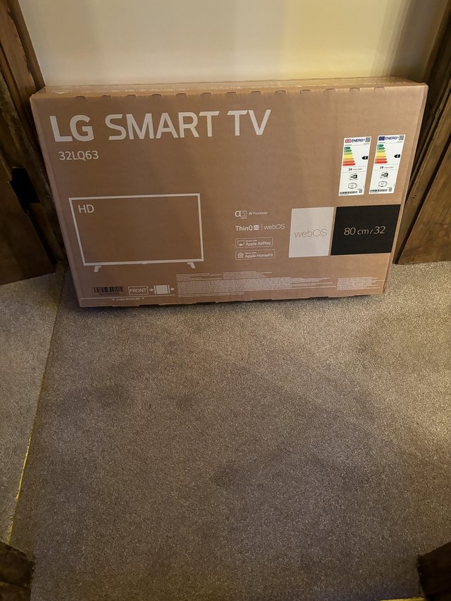 Preview of the first image of LG 32 inch smart TV BRAND NEW STILL BOXED.