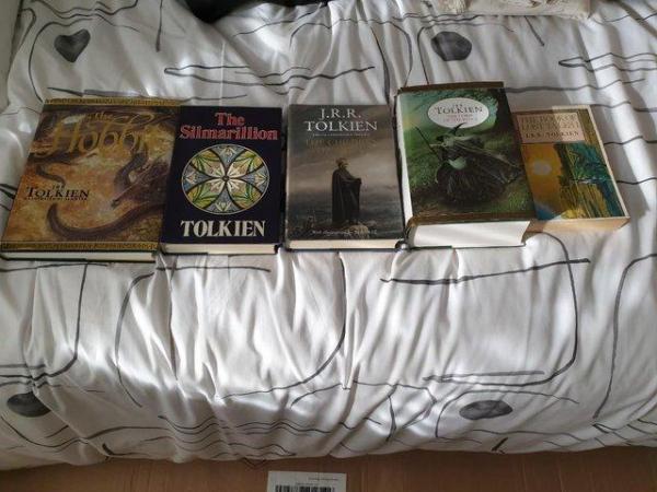 Image 1 of J.R.R. Tolkien Books a collection of Middle Earth novels
