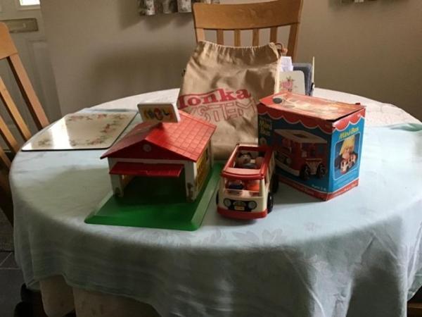 Image 1 of Toys Fisher Price and Tonka Garage