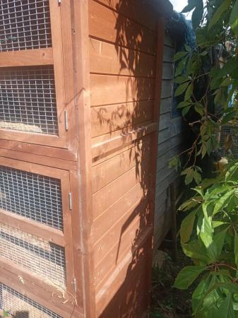 Image 5 of Rabbit small animal hutch with three tiers