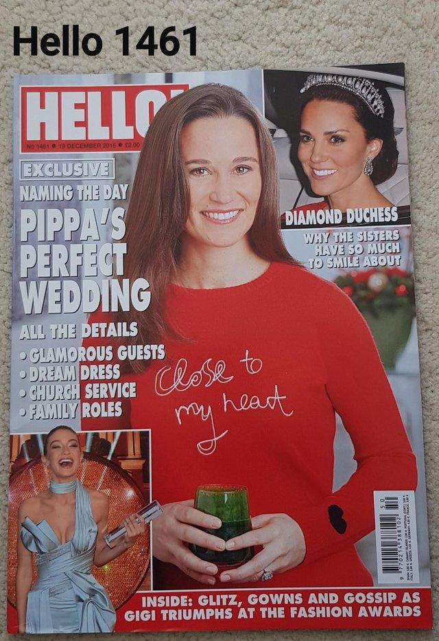 Preview of the first image of Hello Magazine 1461 - Exclusive: Pippa's Perfect Wedding.