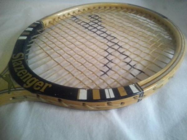 Image 3 of vintage SLAZENGER SQUASH racquet