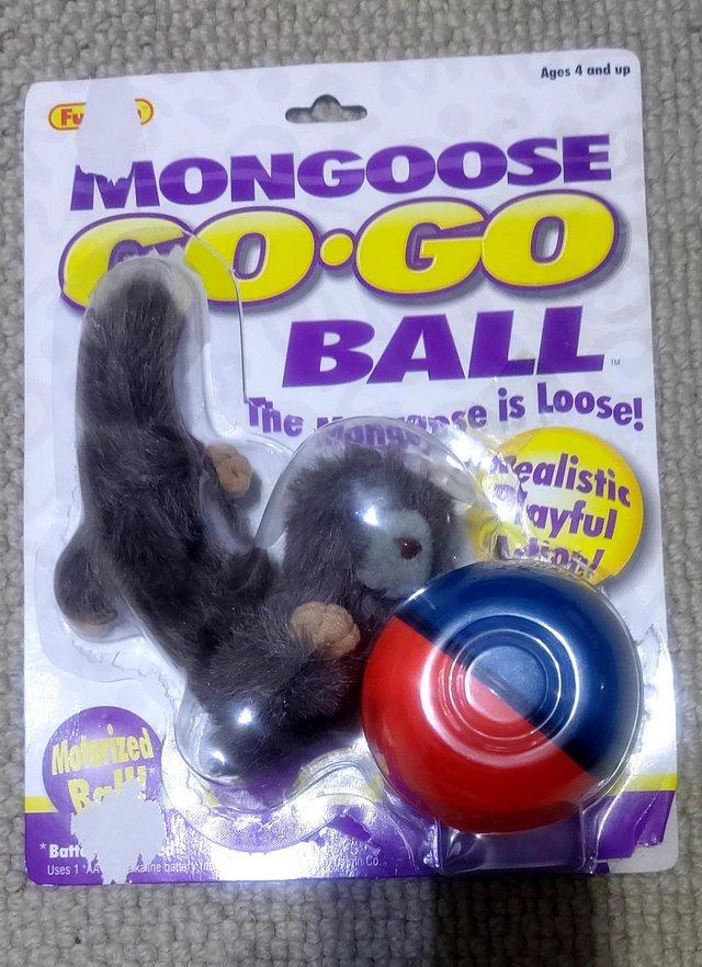 Preview of the first image of Mongoose go go motorised ball Toy.