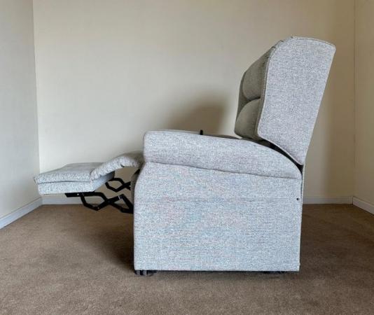 Image 17 of REPOSE ELECTRIC RISE RECLINER DUAL MOTOR CHAIR GREY DELIVERY