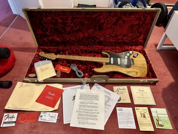 Image 2 of Fender Ltd Ed Roasted Ash - American Vintage 56 Stratocaster