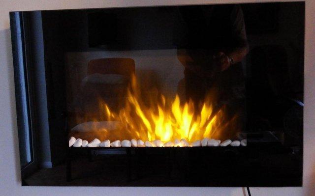 Image 2 of TRUFLAME EF421SL FLAT WALL MOUNTED ELECTRIC FIRE