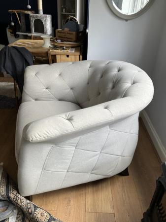 Image 3 of Chesterfield style chair