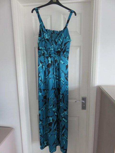 Preview of the first image of Wallis Silk dress in a size 14.