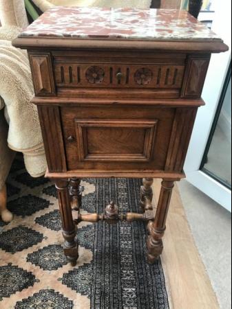 Image 12 of FRENCH WALNUT POT CUPBOARD