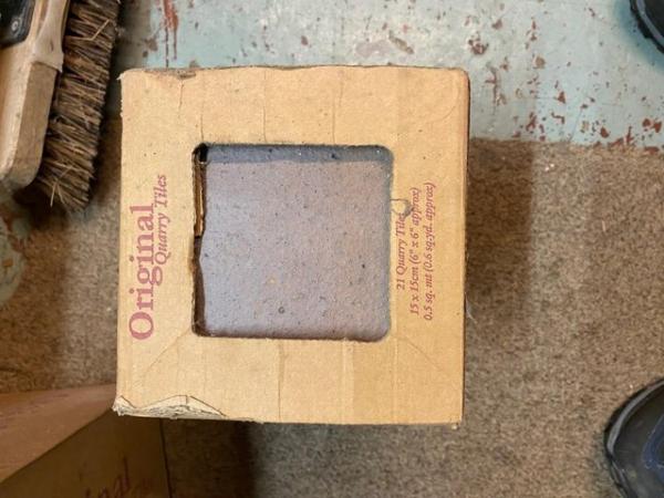 Image 1 of Quarry tiles - 3 boxes of 21 tiles