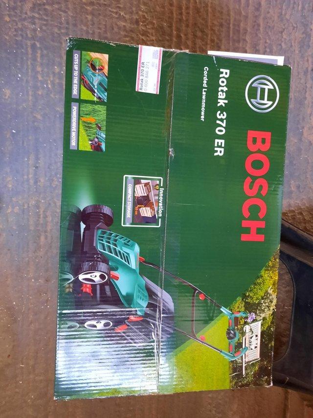 Preview of the first image of BOSCH ROTAK 370 LAWNMOWER BRAND NEW.