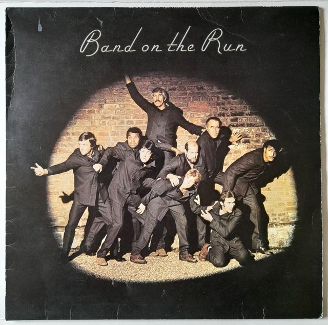 Preview of the first image of Wings ‘Band on the Run’ 1973 1st press UK LP. EX+/VG+.