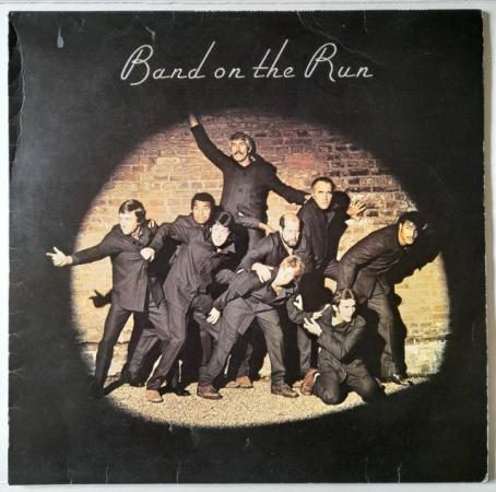 Image 1 of Wings ‘Band on the Run’ 1973 1st press UK LP. EX+/VG+