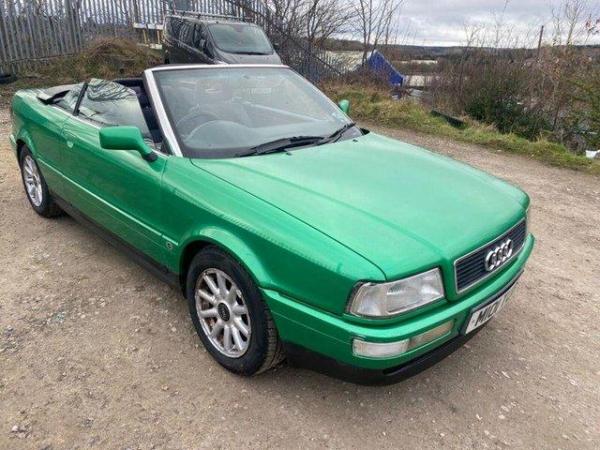 Image 3 of Audi 80 Cabriolet, 2.0E, Cricket green, HPI Clear