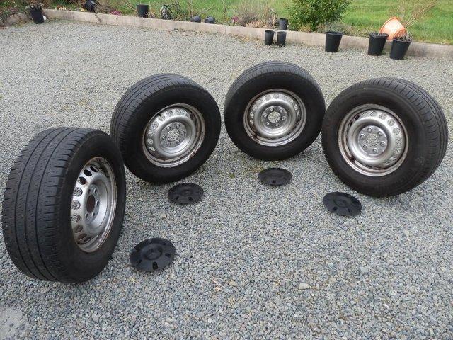Preview of the first image of Mercedes Sprinter Wheels 235-65-16 tyres.