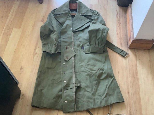 Preview of the first image of Dispatch Riders coat comes in exceptional good condition.
