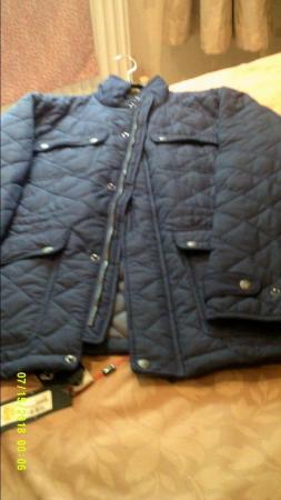 Image 1 of M&s quilted Coat. Size 41-43 inch. Price £40