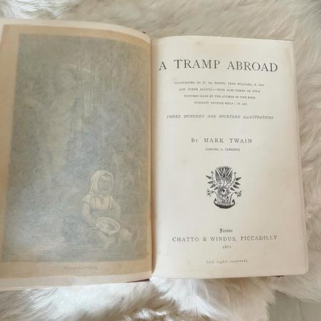 Image 2 of A Tramp Abroad By Mark Twain 1882 Chatto & Windus Illustrate