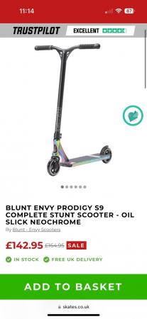 Image 2 of Blunt Scooters Prodigy S9 Complete Scooter