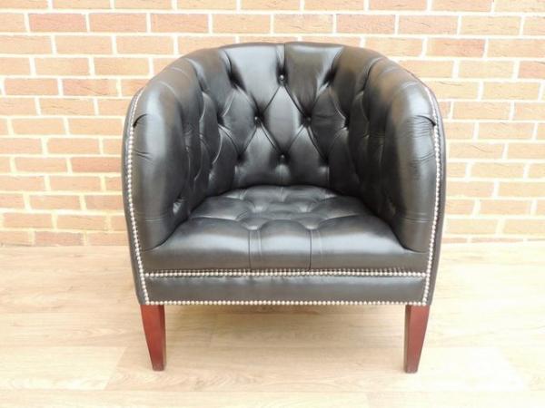 Image 17 of Burghley Distinctive Chesterfields Tub Chair (UK Delivery)