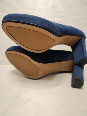 Image 21 of New Clark's Narrative Kendra Sienna Navy Suede Shoes UK 5.5