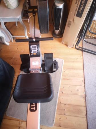 Image 1 of V-Fit Rowing machine with digital readout