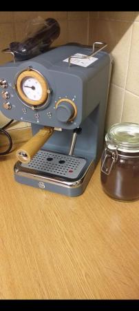 Image 1 of Swan coffee machine in grey