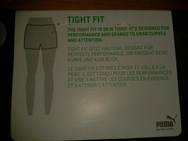 Image 3 of New Ladies Puma Tight fit Bio-Dry sports gym shorts size 14