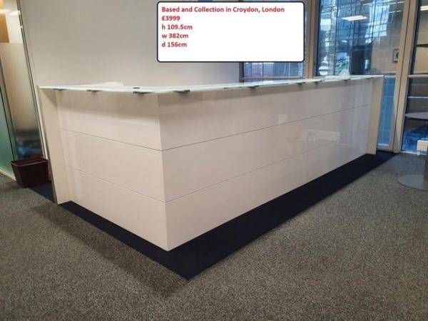 Image 4 of Office Reception Desk Table