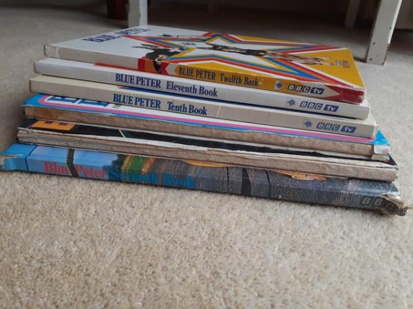 Image 2 of X6 Blue Peter Annuals. 7th,8th,9th,10th,11th and 12th