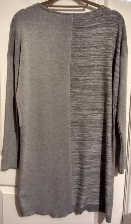 Image 4 of BNWT Phase Eight Patched Henri Knit Size Medium Grey