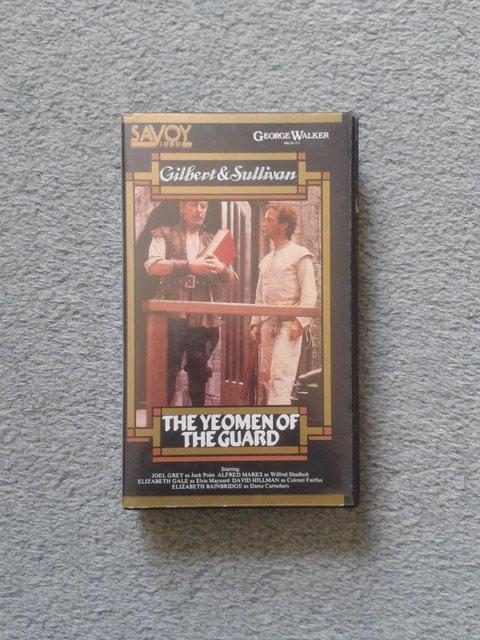 Preview of the first image of The Yeomen of the Guard (VHS Video, 1986).