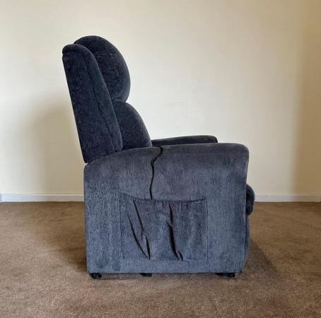 Image 17 of ELECTRIC RISER RECLINER DUAL MOTOR CHAIR GREY ~ CAN DELIVER