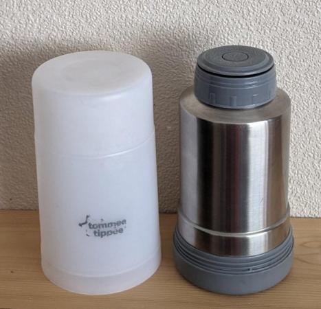 Image 2 of Tommee Tippee Closer to Nature Baby Bottle Food Warmer Flask