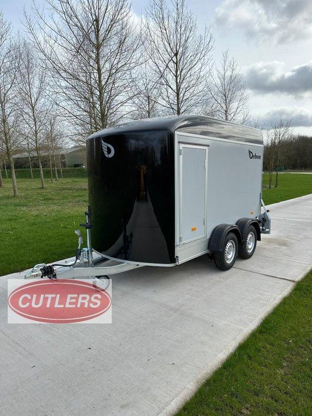 Preview of the first image of Debon C500 Box Trailer Ramp/Barn Door & Spare wheel Px Welco.