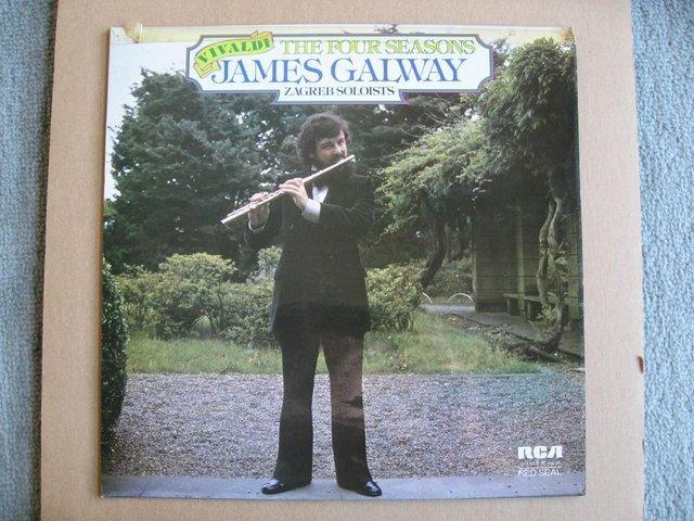 Preview of the first image of James Galway – Vivaldi The Four Seasons LP– RCA RL 25034 –.
