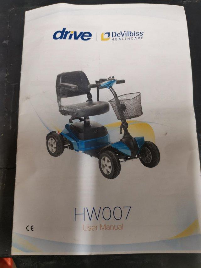 Preview of the first image of Mobility Scooter almost new.