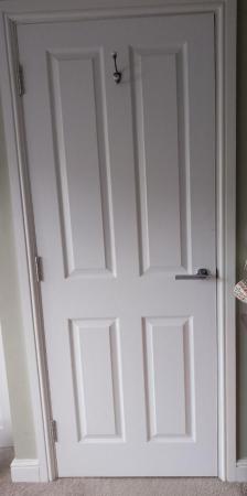 Image 2 of 10 white internal doors in good condition (only 5 years old)