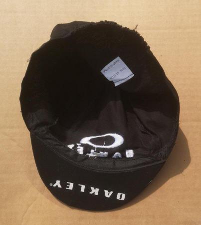 Image 1 of Oakley black cycling cap hat, new