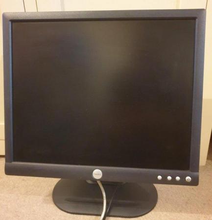 Image 1 of Dell 19" LCD computer /CCTV flat screen monitor.